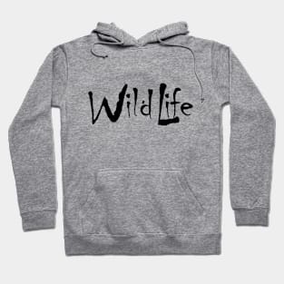 WildLife Black Hoodie